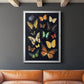 Collected Flutter III - Modern Framed Canvas Print