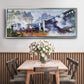 The Europe Bridge Saint Lazare Station in Paris - Floater Framed Canvas Print