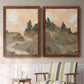 Hillside Walking Path I - Premium Framed Canvas 2 Piece Set - Ready to Hang