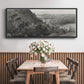 East Rock, New Haven - Floater Framed Canvas Print