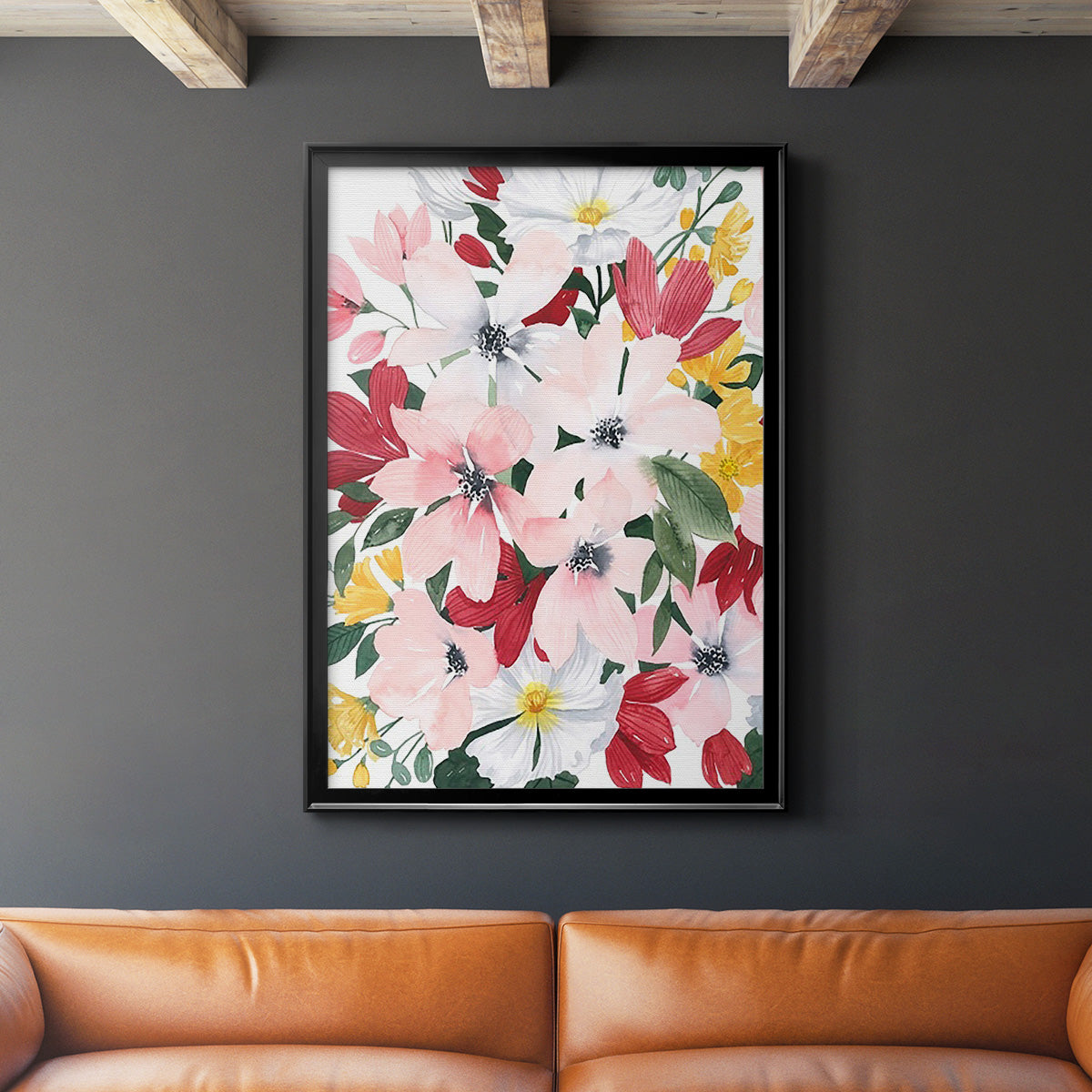 Spring Bliss I - Modern Framed Canvas Print