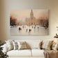 Tinsel-Gold Whisper of Dusk - Canvas Art Print