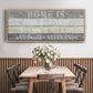 Home Is Where - Floater Framed Canvas Print