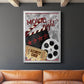 Movie Night II - Modern Framed Canvas Print