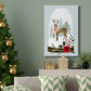 Snow Globe Village III - Gallery Wrapped Canvas