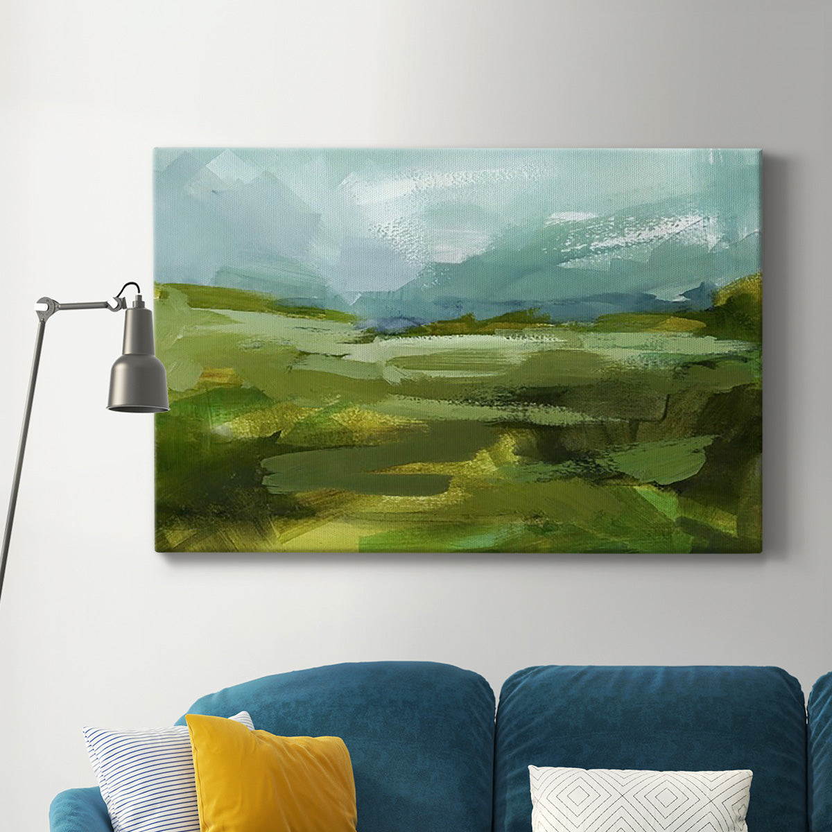 Emerald View II - Canvas Art Print