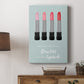 Flawless Lipstick - Canvas Art Print