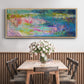 Floating on a Dream - Floater Framed Canvas Print