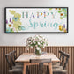 Happy Spring - Floater Framed Canvas Print