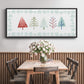Christmas Tree Whimsy Collection C - Floater Framed Canvas Print