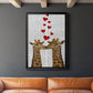 Love is in the Air Collection B - Modern Framed Canvas Print