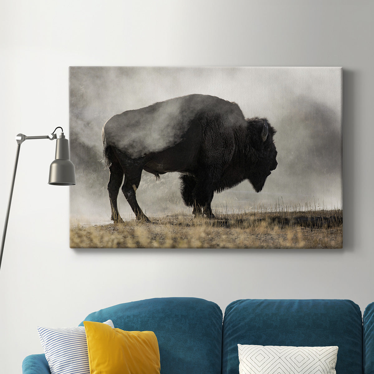 Geyser Basin Premium Gallery Wrapped Canvas - Ready to Hang