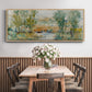 Trees on the Creek II - Floater Framed Canvas Print