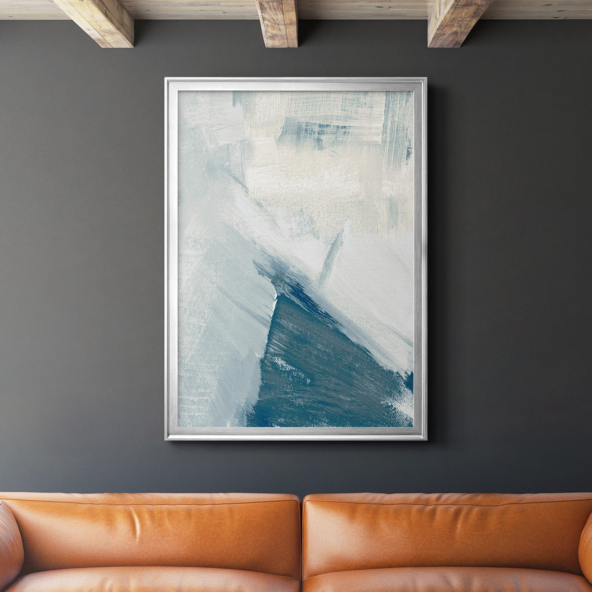 Windblown I - Modern Framed Canvas Print