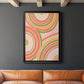 Abstract Rainbow II - Modern Framed Canvas Print