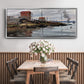 The Seine at Petit - Floater Framed Canvas Print