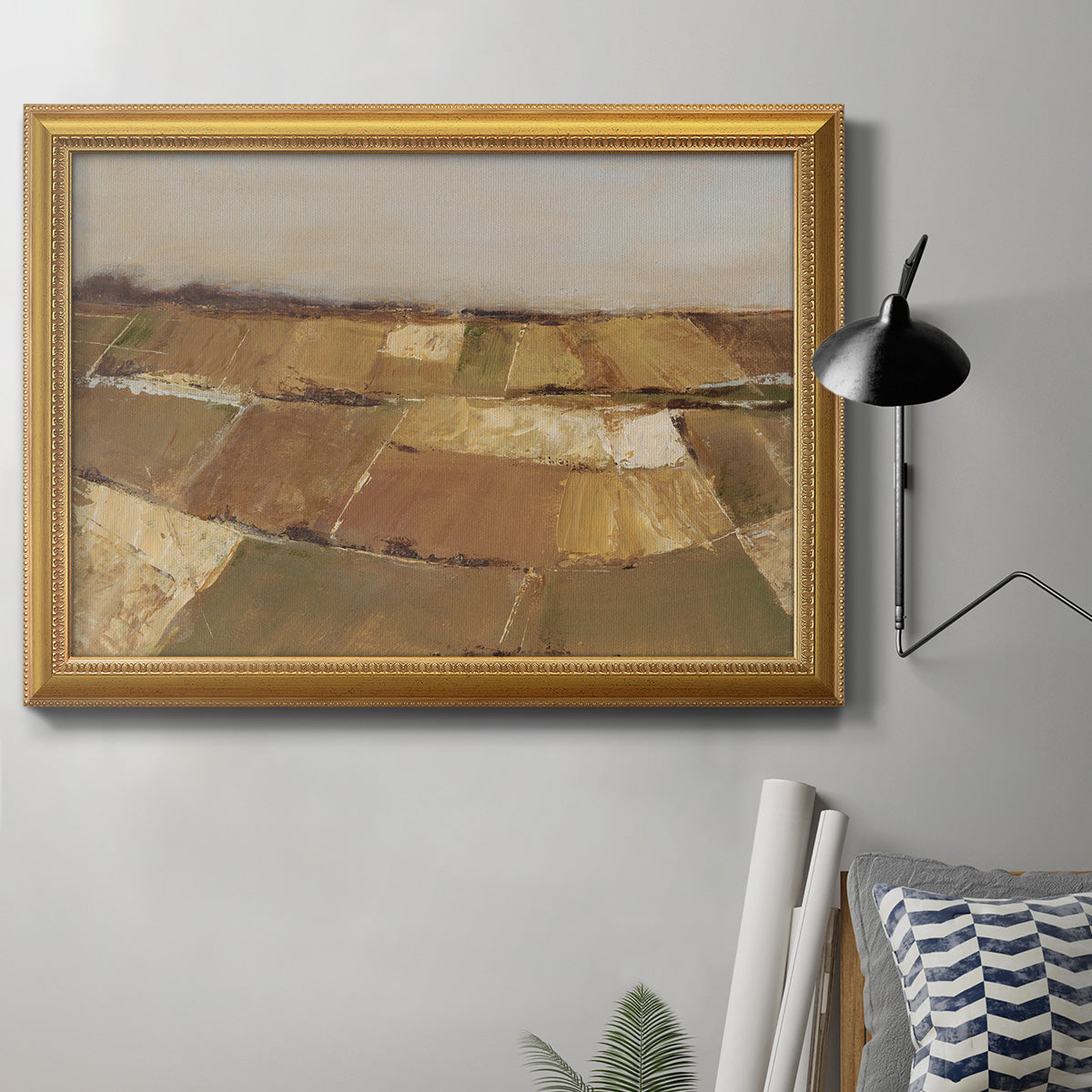 Autumn Pasture I Premium Framed Canvas- Ready to Hang