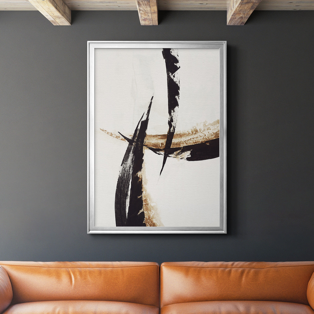 High Style II - Modern Framed Canvas Print