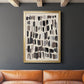 Chalk and Flint IV - Modern Framed Canvas Print
