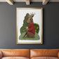 Latte Moose in Sweater - Modern Framed Canvas Print