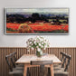 The Poppy Blumenfeld (The Barn) - Floater Framed Canvas Print