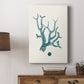 Antique Coastal Coral IX - Canvas Art Print