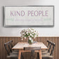 Kind People - Floater Framed Canvas Print