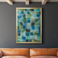 Earthy Plexus I - Modern Framed Canvas Print