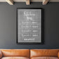 Bon Appetit - Modern Framed Canvas Print
