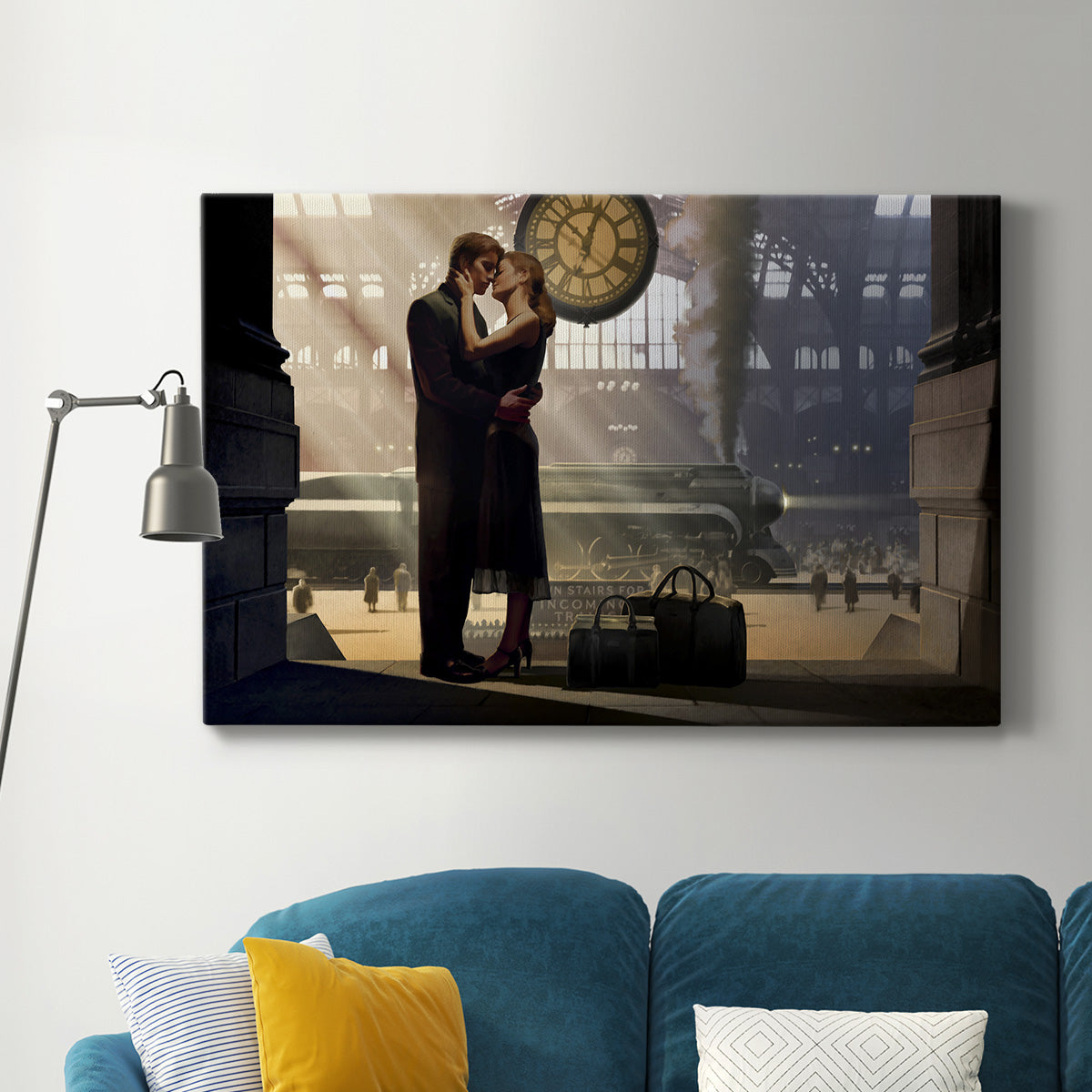 Au Revoir Premium Gallery Wrapped Canvas - Ready to Hang