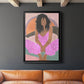 Curly Lady IV - Modern Framed Canvas Print