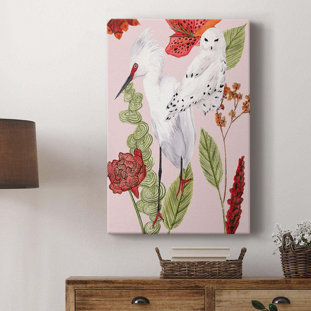 Birds in Motion III - Canvas Art Print