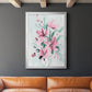 Posy Blooms I - Modern Framed Canvas Print