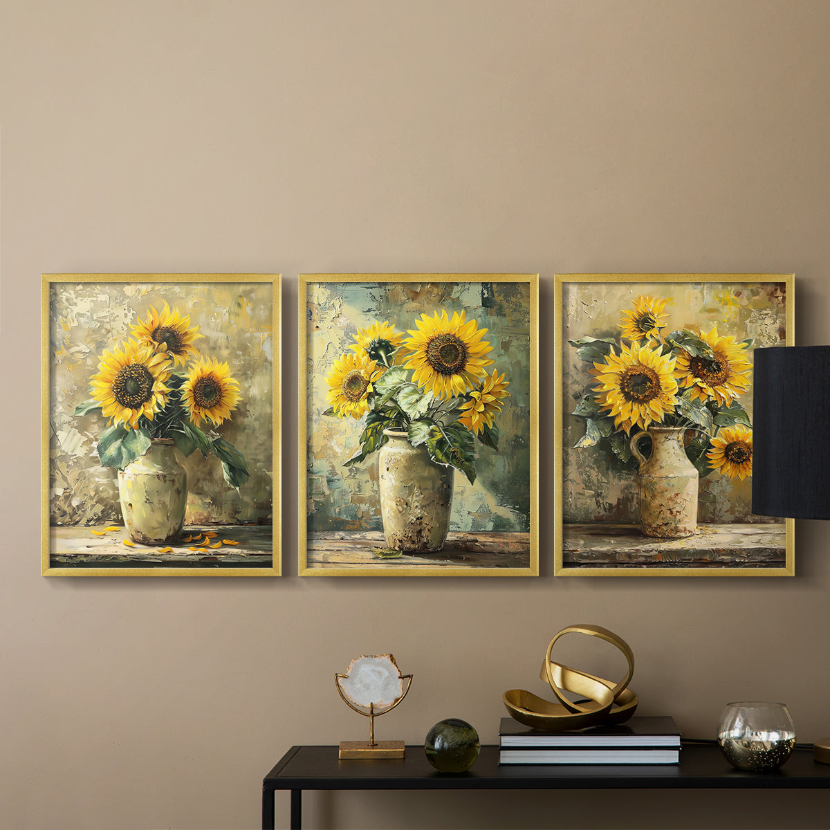 Floral Study Series CLXXI - Restickable Framed Art Set