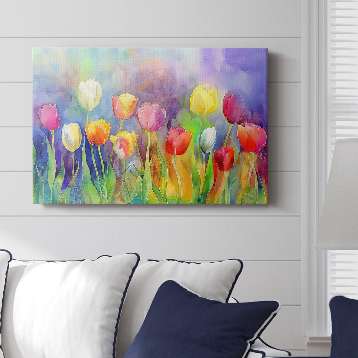 Floral Watercolor XVI - Canvas Art Print