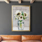 Do Everything In Love - Modern Framed Canvas Print