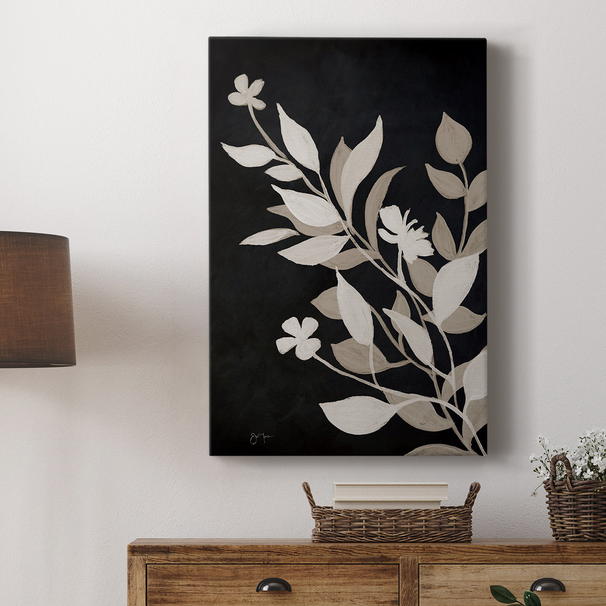 Midnight Silhouette II - Canvas Art Print