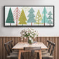 Modern Holiday Collection D - Floater Framed Canvas Print