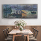 Sunrise at Sea - Floater Framed Canvas Print