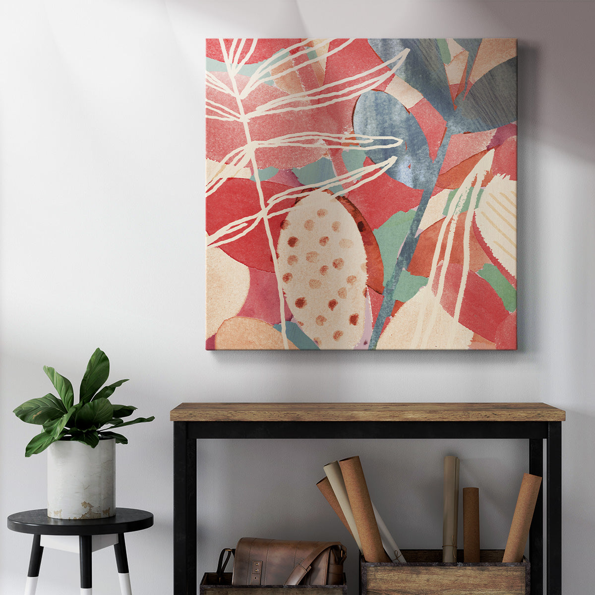 Tropical Assemblage II - Canvas Art Print