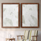 Stone Brush I - Premium Framed Canvas 2 Piece Set - Ready to Hang