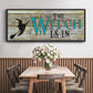 The Witch is in - Floater Framed Canvas Print