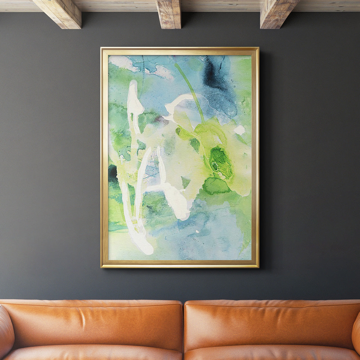 Rising Above III - Modern Framed Canvas Print