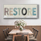 Restore Your Self - Floater Framed Canvas Print