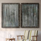 Birch Forest Abstracts I - Premium Framed Canvas 2 Piece Set - Ready to Hang