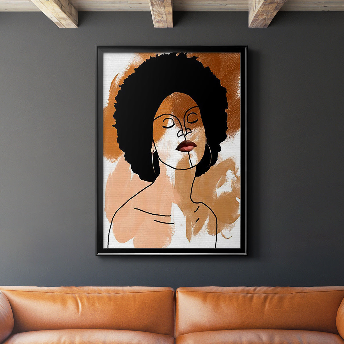 Phenomal Women I - Modern Framed Canvas Print