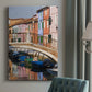 Colorful Canal Premium Gallery Wrapped Canvas - Ready to Hang