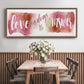 Love is the Answer - Floater Framed Canvas Print