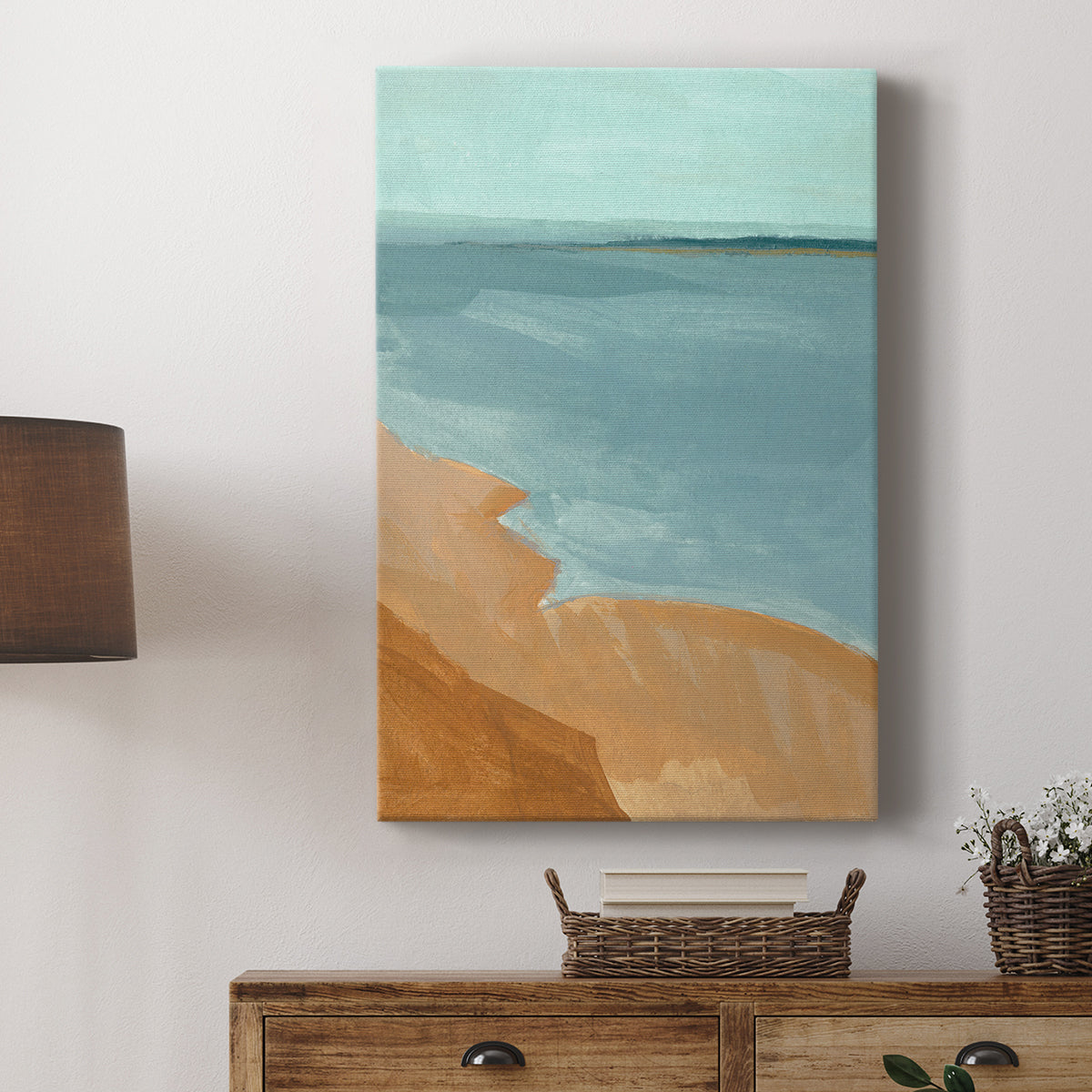 Out on the Sandbar II - Canvas Art Print