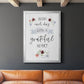 Grateful Heart - Modern Framed Canvas Print